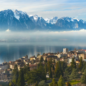 Switzerland, Montreux & Vevey
